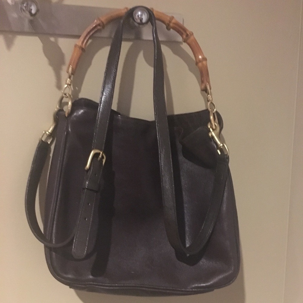 Gucci, chocolate brown leather Diana handbag